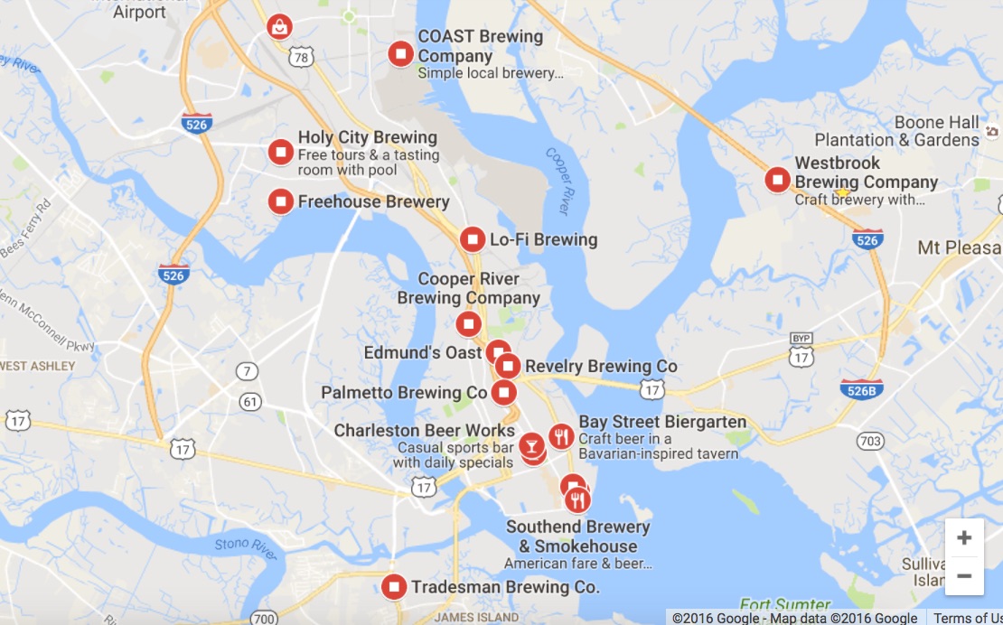 Charleston SC breweries